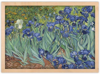Irises Oil Paint, Vincent van Gogh, Διάσημοι ζωγράφοι, 