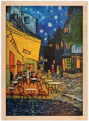 Houseart - ΣΗΜΑΝΤΙΚΟ: Σε περίπτωση διαφοράς τιμής από το κατάστημα ισχύει παντα και μόνο η τιμή του καταστήματος Painting Cafe Terrace on Forum Square, Arles, Vincent v