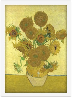 Houseart Still Life - Vase with Fifteen Sunflowers, Vincent van Gogh, Διάσημοι ζωγράφοι, 15 x 20 εκ. Ύφασμα | Mediatex® Botticelli
