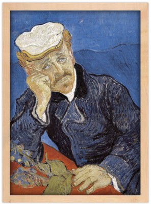 Houseart Doctor and friend of the artist, Vincent van Gogh, Διάσημοι ζωγράφοι, 15 x 20 εκ.