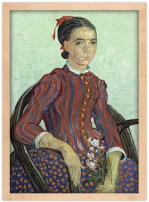 La Mousme, Vincent van Gogh, Διάσημοι ζωγράφοι, 15 x 20