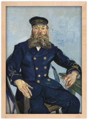 Postman Joseph Roulin, Vincent van Gogh, Διάσημοι ζωγράφοι, 15 x 20 εκ.