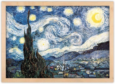 Starry night, Vincent van Gogh, Διάσημοι ζωγράφοι, 20 x 15 εκ.