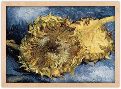 Houseart - ΣΗΜΑΝΤΙΚΟ: Σε περίπτωση διαφοράς τιμής από το κατάστημα ισχύει παντα και μόνο η τιμή του καταστήματος Sunflowers, Vincent van Gogh, Διάσημοι ζωγράφοι, 20 x 1