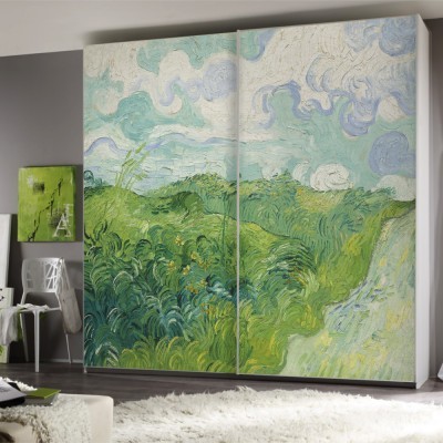 Green Wheat Fields, Auvers, Vincent van Gogh, Διάσημοι 