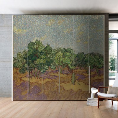 Olive Trees, Vincent van Gogh, Διάσημοι ζωγράφοι, 100 x