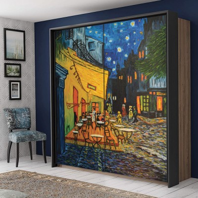 Houseart - ΣΗΜΑΝΤΙΚΟ: Σε περίπτωση διαφοράς τιμής από το κατάστημα ισχύει παντα και μόνο η τιμή του καταστήματος Café Terrace at Night, Vincent van Gogh, Διάσημοι ζωγρά