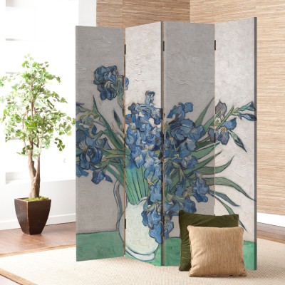 Irises with pink background, Vincent van Gogh, Διάσημοι