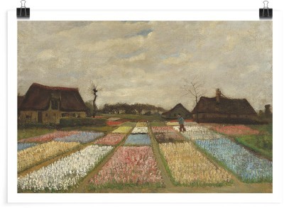 Bulb Fields Oil Paint, Vincent van Gogh, Διάσημοι ζωγρά