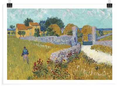 Αγροικία στην Προβηγκία, Vincent van Gogh, Διάσημοι ζωγράφοι, 20 x 15 εκ. Χαρτί | TRISOLV POSTER PAPER PRIME 200 GLOSSY