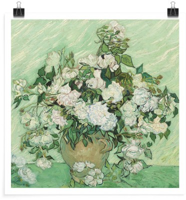 Vase with Pink Roses, Vincent van Gogh, Διάσημοι ζωγράφ