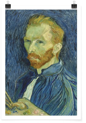 Houseart Self-Portrait, 1889 (1), Vincent van Gogh, Διάσημοι ζωγράφοι, 15 x 20 εκ. Χαρτί | TRISOLV POSTER PAPER PRIME 200 GLOSSY
