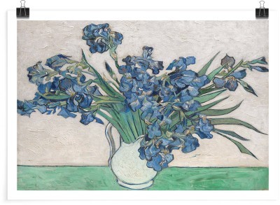 Ίριδες με ροζ φόντο, Vincent van Gogh, Διάσημοι ζωγράφο