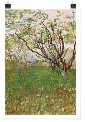 The Flowering Orchard (1), Vincent van Gogh, Διάσημοι ζωγράφοι, 15 x 20 εκ. Χαρτί | TRISOLV POSTER PAPER PRIME 200 GLOSSY