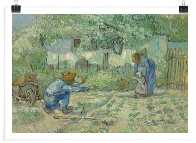 Houseart First Steps, after Millet oil on canvas, Vincent van Gogh, Διάσημοι ζωγράφοι, 20 x 15 εκ. Χαρτί | TRISOLV POSTER PAPER PRIME 200 GLOSSY