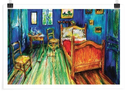 Houseart  Interior room in Arles, Vincent van Gogh, Διάσημοι ζωγράφοι, 20 x 15 εκ. Χαρτί | TRISOLV POSTER PAPER PRIME 200 GLOSSY