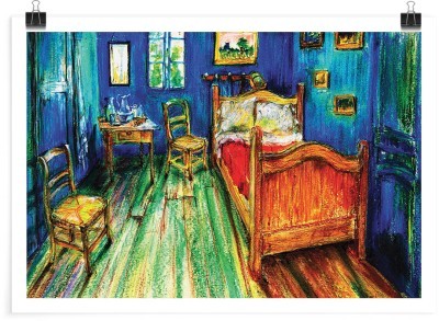 Houseart Bedroom in Arles, Vincent van Gogh, Διάσημοι ζωγράφοι, 20 x 15 εκ. Χαρτί | TRISOLV POSTER PAPER PRIME 200 GLOSSY