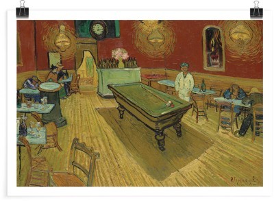 Houseart Le Café de nuit, 1888, Vincent van Gogh, Διάσημοι ζωγράφοι, 20 x 15 εκ. Χαρτί | TRISOLV POSTER PAPER PRIME 200 GLOSSY