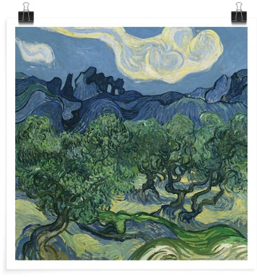 Πίνακες House Art - ΣΗΜΑΝΤΙΚΟ: Σε περίπτωση διαφοράς τιμής από το κατάστημα ισχύει παντα και μόνο η τιμή του καταστήματος The Olive Trees, 1889, Vincent van Gogh, Διάσημοι ζωγρά