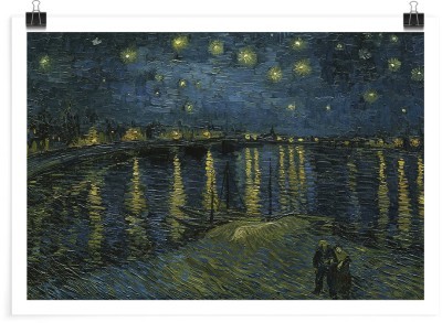 Νύχτα με αστέρια στον Ροδανό, Vincent van Gogh, Διάσημο