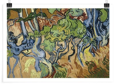 Πίνακες House Art - ΣΗΜΑΝΤΙΚΟ: Σε περίπτωση διαφοράς τιμής από το κατάστημα ισχύει παντα και μόνο η τιμή του καταστήματος Tree Roots (1), Vincent van Gogh, Διάσημοι ζωγράφοι, 20