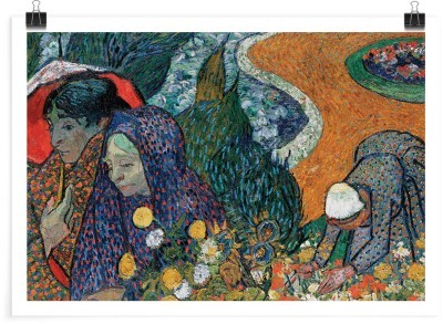 Memory of The Garden at Etten Oil on canvas, Vincent va