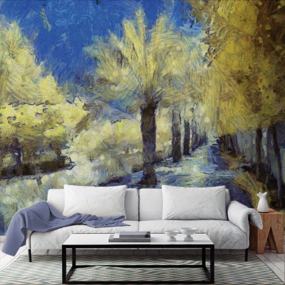 Trees in a park (1), Vincent van Gogh, Διάσημοι ζωγράφο