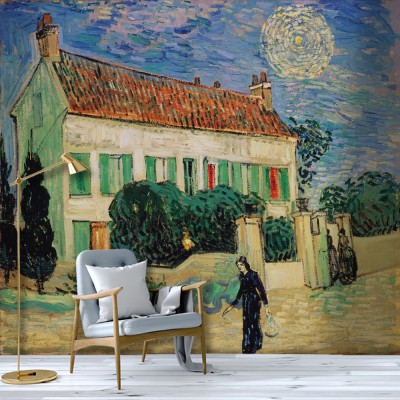 White House at Night, Vincent van Gogh, Διάσημοι ζωγράφ