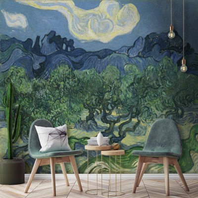 Olive Trees, Vincent van Gogh, Διάσημοι ζωγράφοι, 100 x