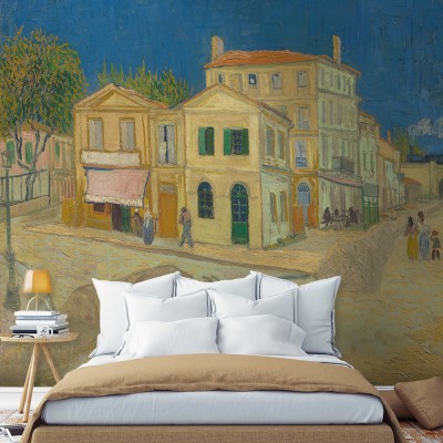 Houseart - ΣΗΜΑΝΤΙΚΟ: Σε περίπτωση διαφοράς τιμής από το κατάστημα ισχύει παντα και μόνο η τιμή του καταστήματος The Yellow House, Vincent van Gogh, Διάσημοι ζωγράφοι,