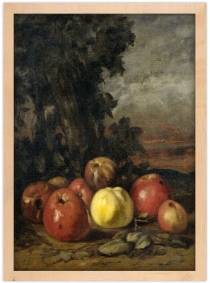 Still Life with Apples, Gustave Courbet, Διάσημοι ζωγράφοι, 15 x 20 εκ. φωτογραφία