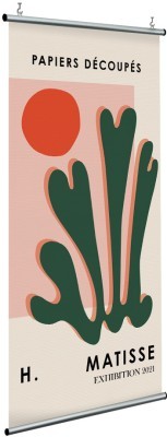 Papiers Decoupes Green, Red Sun, Henri Matisse, Διάσημοι ζωγράφοι, 120 x 250 εκ.