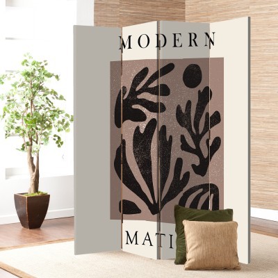 Modern papiers decoupes, black & brown, Henri Matisse, 