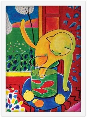 Houseart Cat And Goldfish, Henri Matisse, Διάσημοι ζωγράφοι, 15 x 20 εκ.