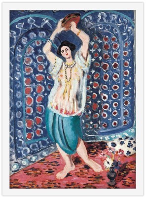 Odalisque with tambourine), 1926, Henri Matisse, Διάσημοι ζωγράφοι, 15 x 20 εκ.