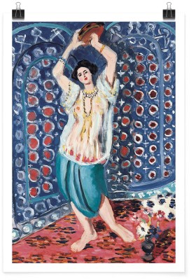 Houseart Odalisque with tambourine, Henri Matisse, Διάσημοι ζωγράφοι, 15 x 20 εκ. Χαρτί | TRISOLV POSTER PAPER PRIME 200 GLOSSY