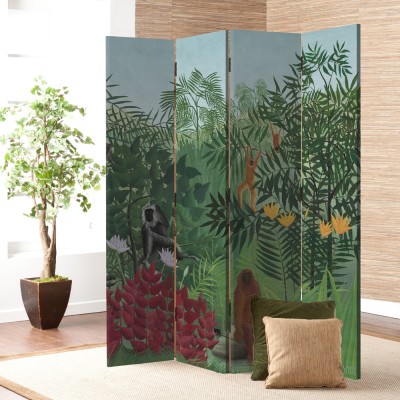 Τροπικό δάσος με πιθήκους, Henri Rousseau, Διάσημοι ζωγ