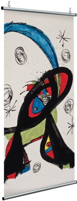 Houseart Bon Cop...de Lluna, panel, Joan Miro, Διάσημοι ζωγράφοι, 120 x 250 εκ.