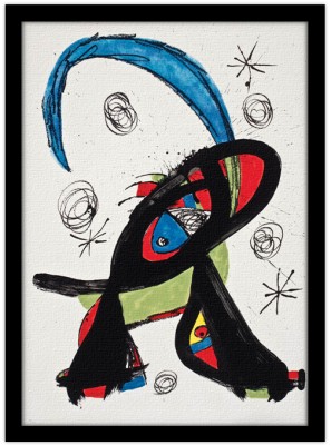 Houseart Bon Cop...de Lluna, 1181, Joan Miro, Διάσημοι ζωγράφοι, 15 x 20 εκ.