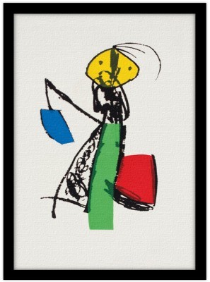 Chanteur des Rues, 1981, Joan Miro, Διάσημοι ζωγράφοι, 