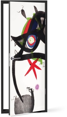 Quatre colors aparien el món 4, 1975, Joan Miro, Διάσημοι ζωγράφοι, 60 x 170 εκ.