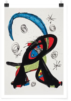 Houseart Bon Cop...de Lluna, Joan Miro, Διάσημοι ζωγράφοι, 15 x 20 εκ.