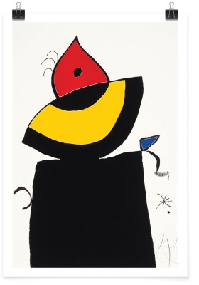 Houseart - ΣΗΜΑΝΤΙΚΟ: Σε περίπτωση διαφοράς τιμής από το κατάστημα ισχύει παντα και μόνο η τιμή του καταστήματος Plate 5 from: Quatre colors aparien el món, 1974, Joan