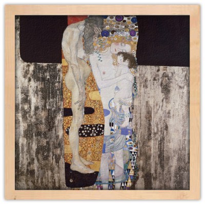 Houseart The Three Ages of Woman, Gustav Klimt, Διάσημοι ζωγράφοι, 15 x 20 εκ.