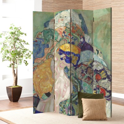 Houseart Baby, Gustav Klimt, Διάσημοι ζωγράφοι, 80 x 180 εκ. [Δίφυλλο]