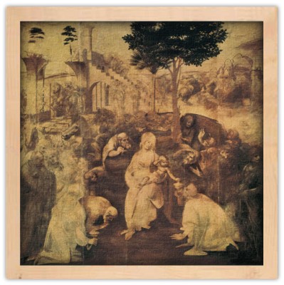 Adoration of the Magi, Leonardo da Vinci, Διάσημοι ζωγρ