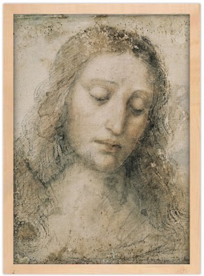 Houseart Head of Christ the Redeemer, Leonardo da Vinci, Διάσημοι ζωγράφοι, 15 x 20 εκ.
