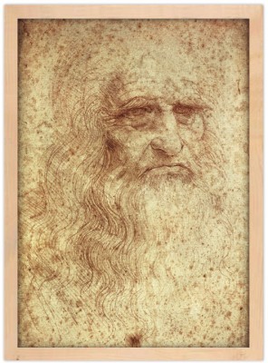 Houseart Self-portrait, Leonardo da Vinci, Διάσημοι ζωγράφοι, 15 x 20 εκ.