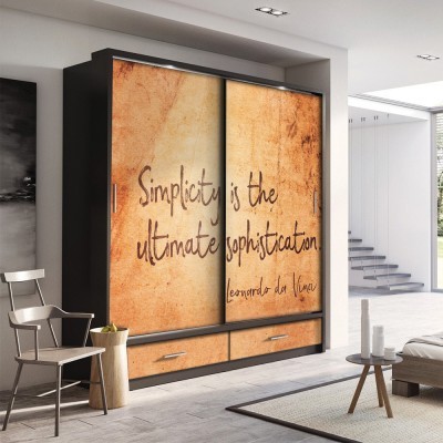 Houseart Simplicity, Leonardo da Vinci, Διάσημοι ζωγράφοι, 100 x 100 εκ.