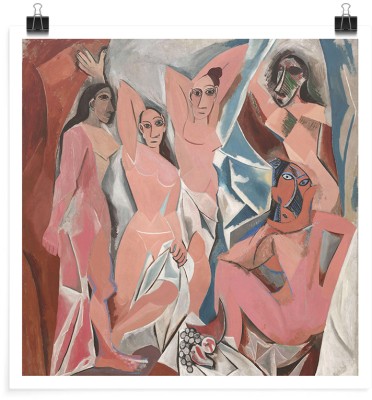 Houseart Οι Δεσποινίδες της Αβινιόν, 1907, Pablo Picasso, Διάσημοι ζωγράφοι, 20 x 20 εκ.